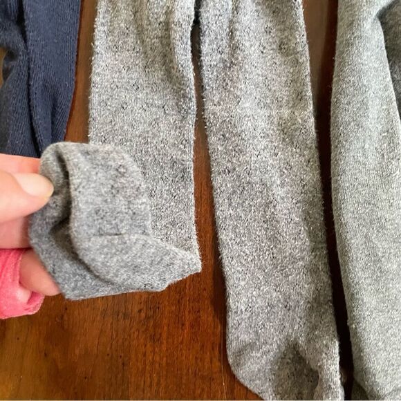 Bundle of 3 Baby Girl/ Boy Cotton Warm Tights Footless Tights Size 3-6 Months - Picture 6 of 9